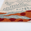 Tapis Nisu - Natural/Sienna/Green/Grey