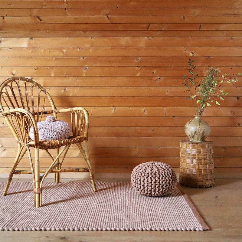 Tapis Laine Contemporain Bergen Nude L