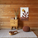 Tapis Laine Contemporain Bergen Caramel S