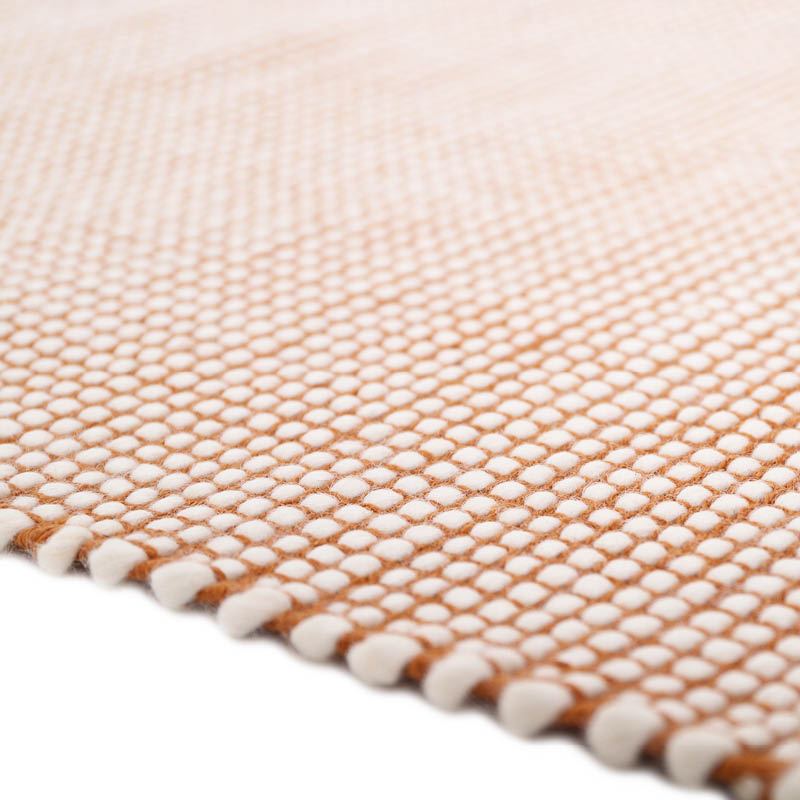 Tapis Laine Contemporain Bergen Caramel S