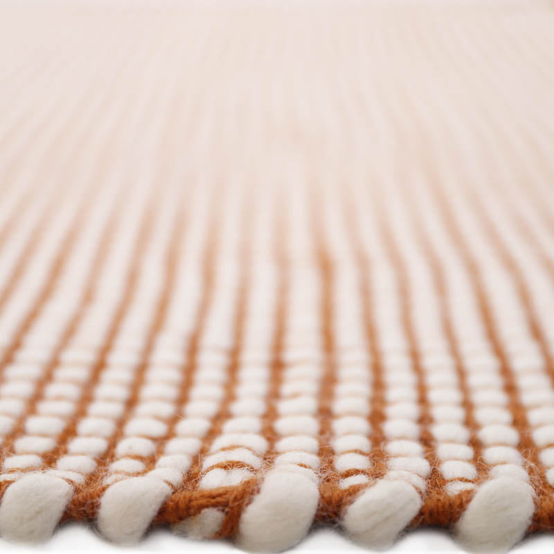 Tapis Descente De Lit Laine Bergen Caramel Xs