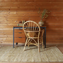 Tapis Laine Contemporain Lhena Jaune Brun L