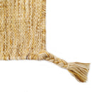 Tapis Laine Contemporain Lhena Jaune Brun L