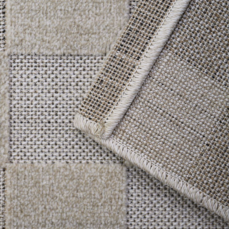 Tapis Contemporain Design Damier Damas L