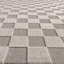 Tapis Contemporain Design Damier Damas Xl