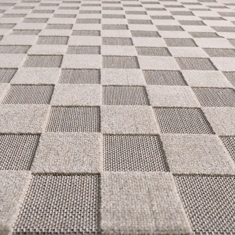Tapis Contemporain Design Damier Damas Xl