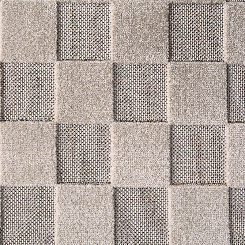 Tapis Contemporain Design Damier Damas M
