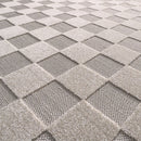 Tapis Contemporain Design Damier Damas L