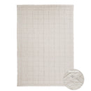 Couverture Enfant Coton Lavé Réversible Anna Sable M