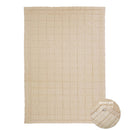 Couverture Enfant Coton Lavé Réversible Anna Caramel M