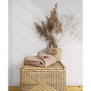 Couverture Enfant Coton Lavé Réversible Anna Terracotta M