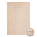 Couverture Enfant Coton Lavé Réversible Anna Terracotta M