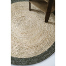 Yhuki Olive S Tapis Jute & Laine