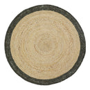Yhuki Olive S Tapis Jute & Laine