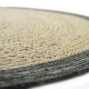 Yhuki Olive M Tapis Jute & Laine