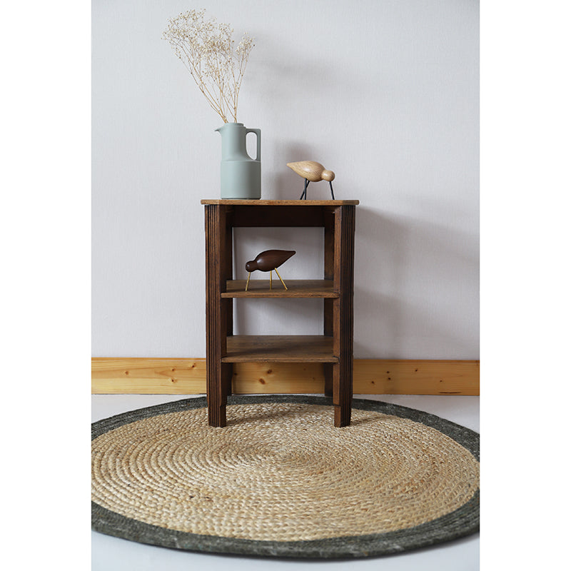 Yhuki Olive M Tapis Jute & Laine