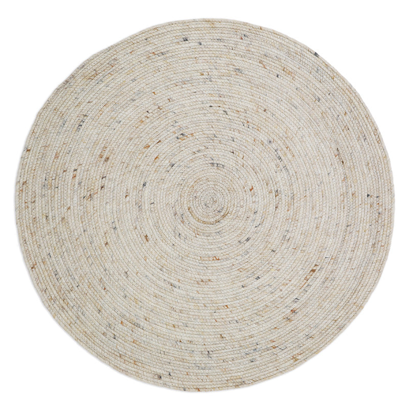 Tapis Rond Laine Feutrée Neethu Avoine L