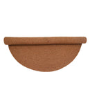 Tapis Rond Laine Feutrée Neethu Toffee M