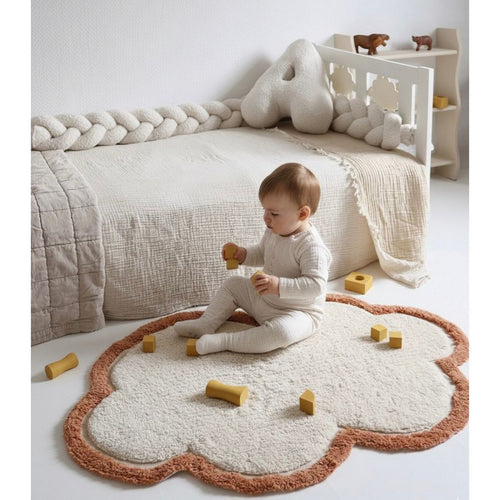 Tapis Little Nimbus - Raw White