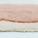 Tapis enfant design festonné Alfonsina Blush nattiot-shop