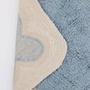 Tapis enfant design festonné Alfonsina Cloud Blue nattiot-shop