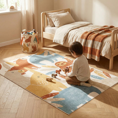 Tapis Jungle Sunrise - Multicolor