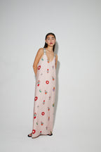 Maxi Dress Imprimé Madone Fabriqué Au Portugal