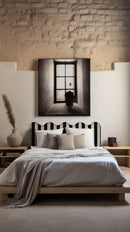 XL Wavy Upholstered Headboard - Stripes