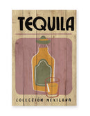 Tableau En Bois - Tequila