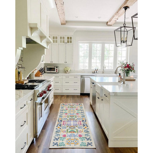 Alfombra de cocina Tiles - Multicolor