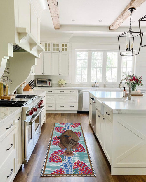 Tapis De Cuisine - Tufted Fish - Multicolore