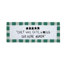 Tapis De Cuisine Chef - Multicolore