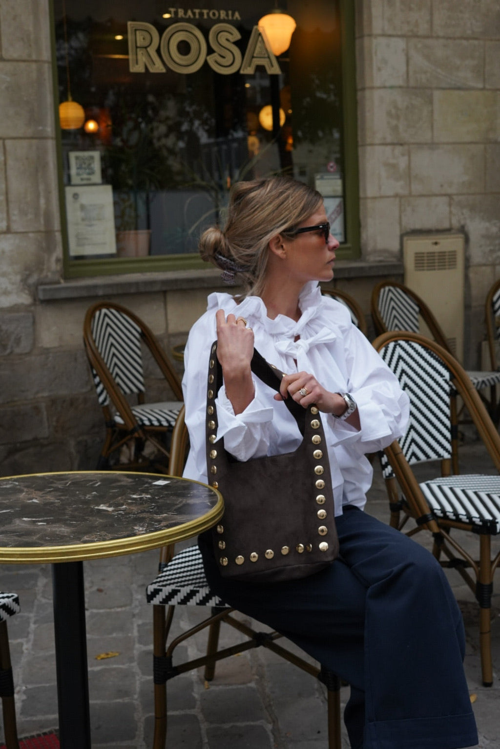 Madeleine Blouse White