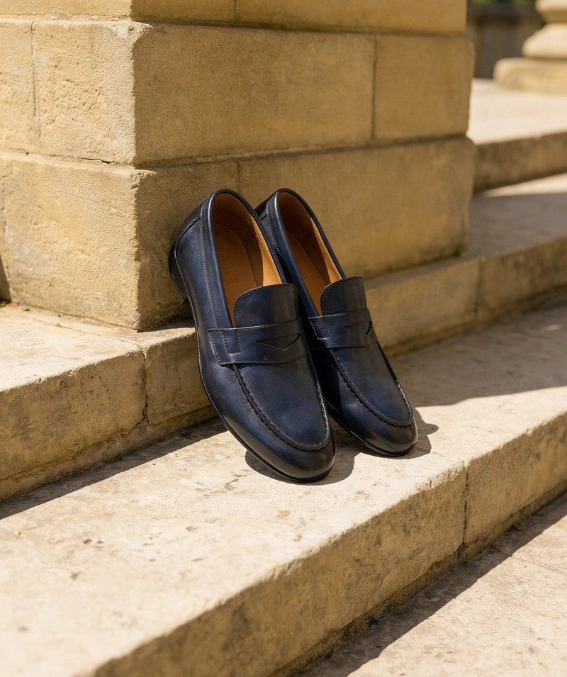 Mocassins Clayton - Bleu