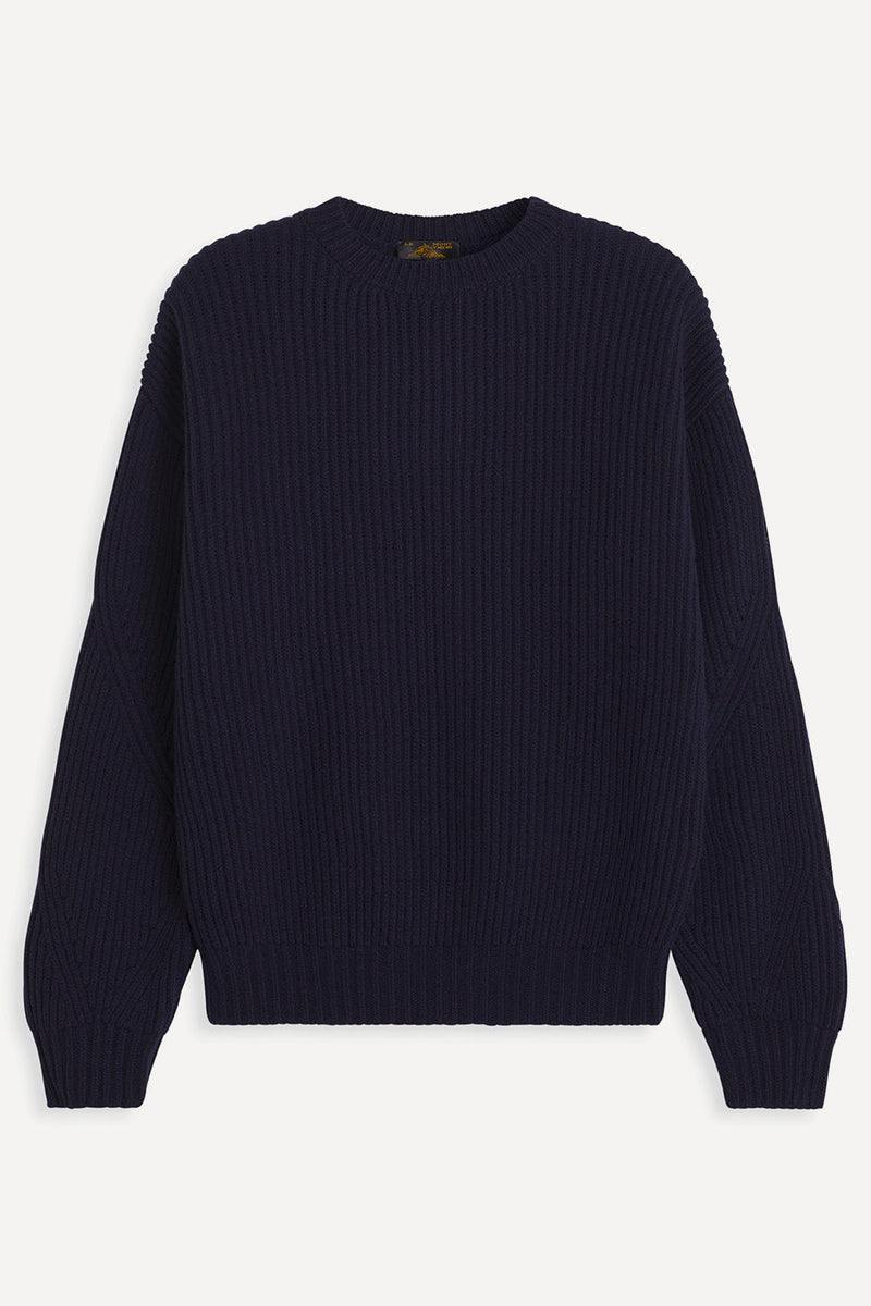 Pull Pêcheur Stami - Marine - Homme