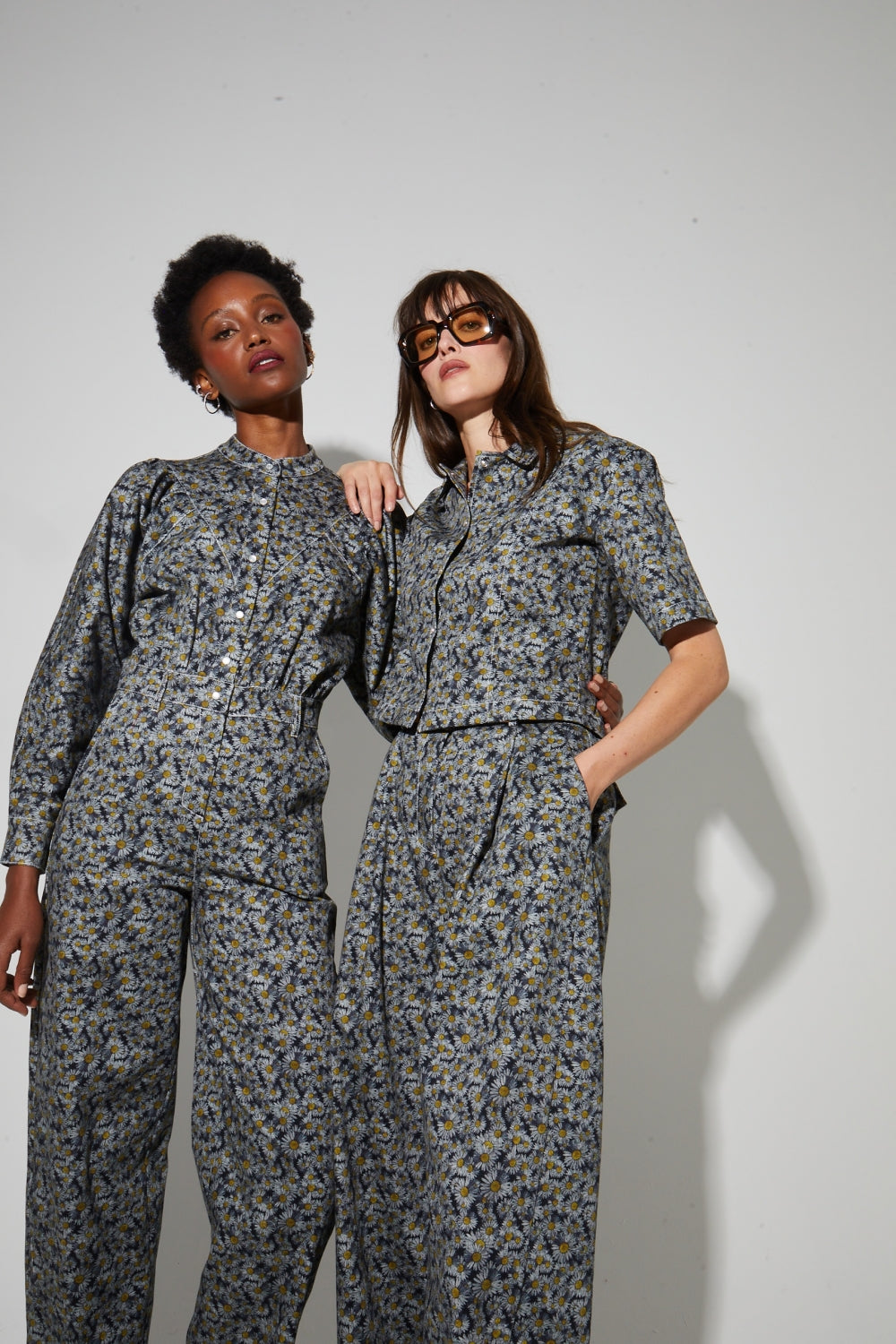 Jumpsuit Tao Print Flower Denim