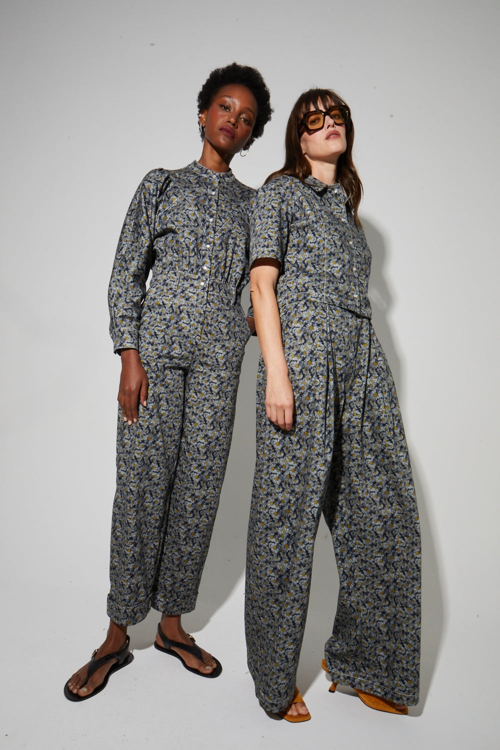Jumpsuit Tao Print Flower Denim
