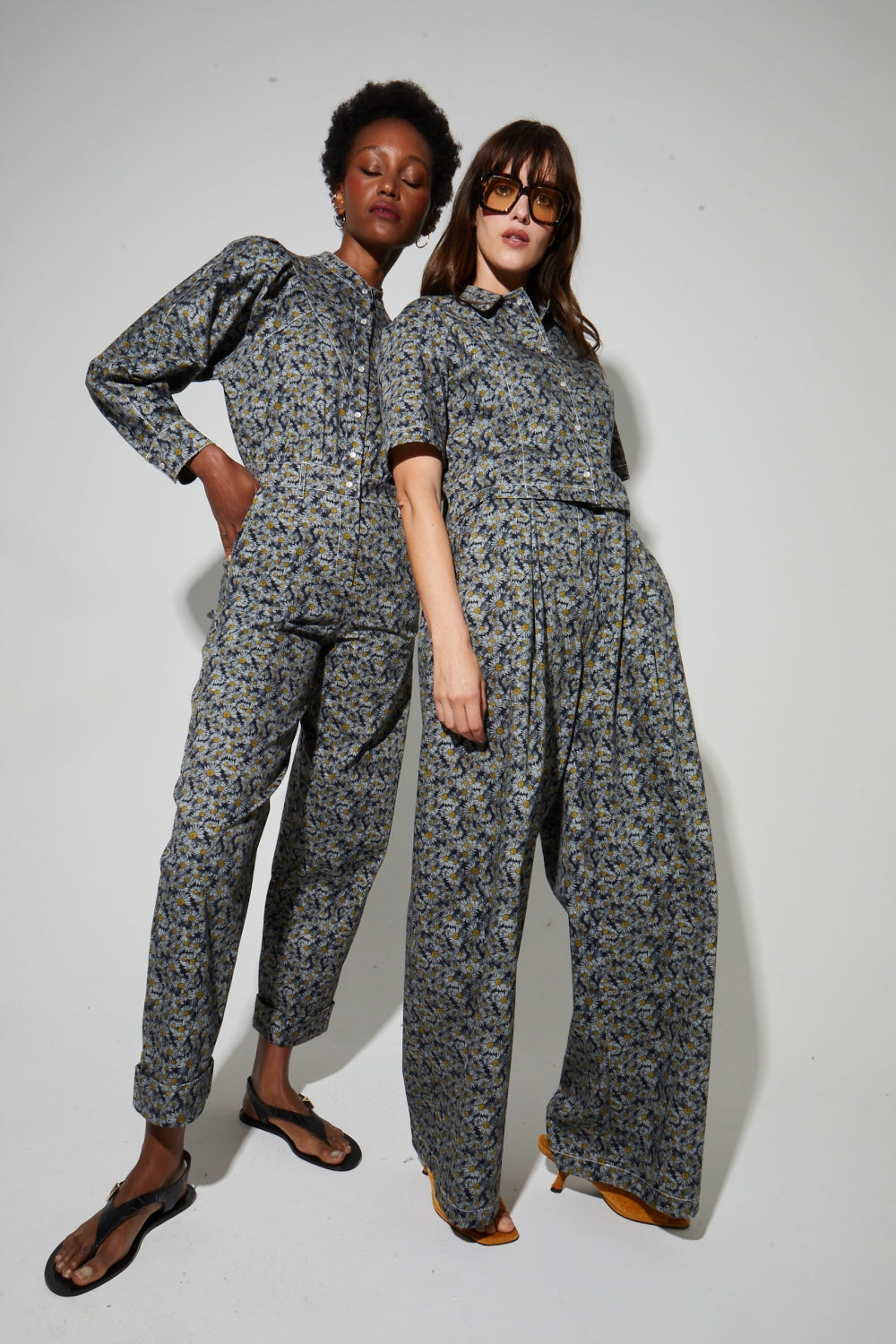 Jumpsuit Tao Print Flower Denim