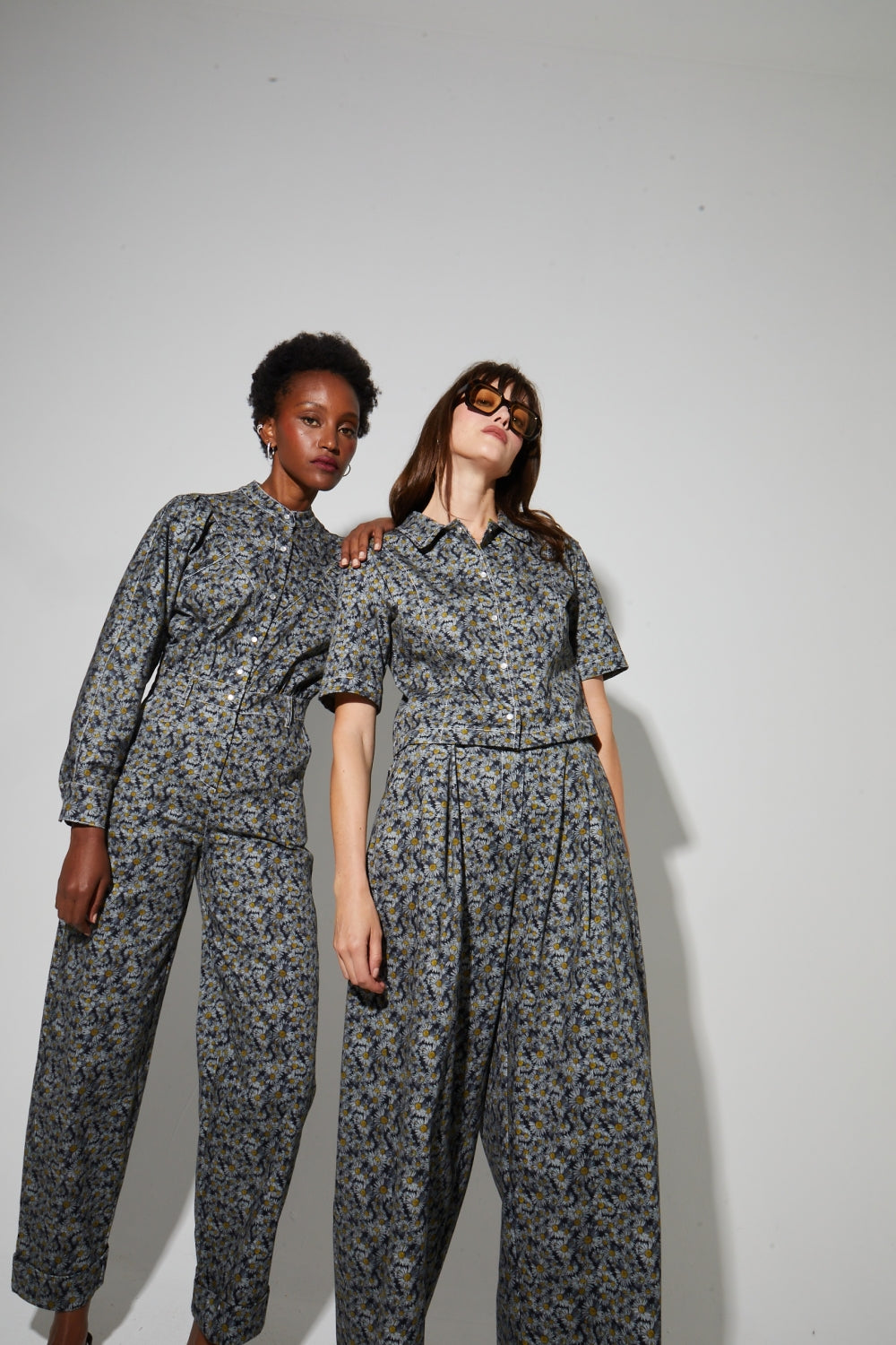 Jumpsuit Tao Print Flower Denim