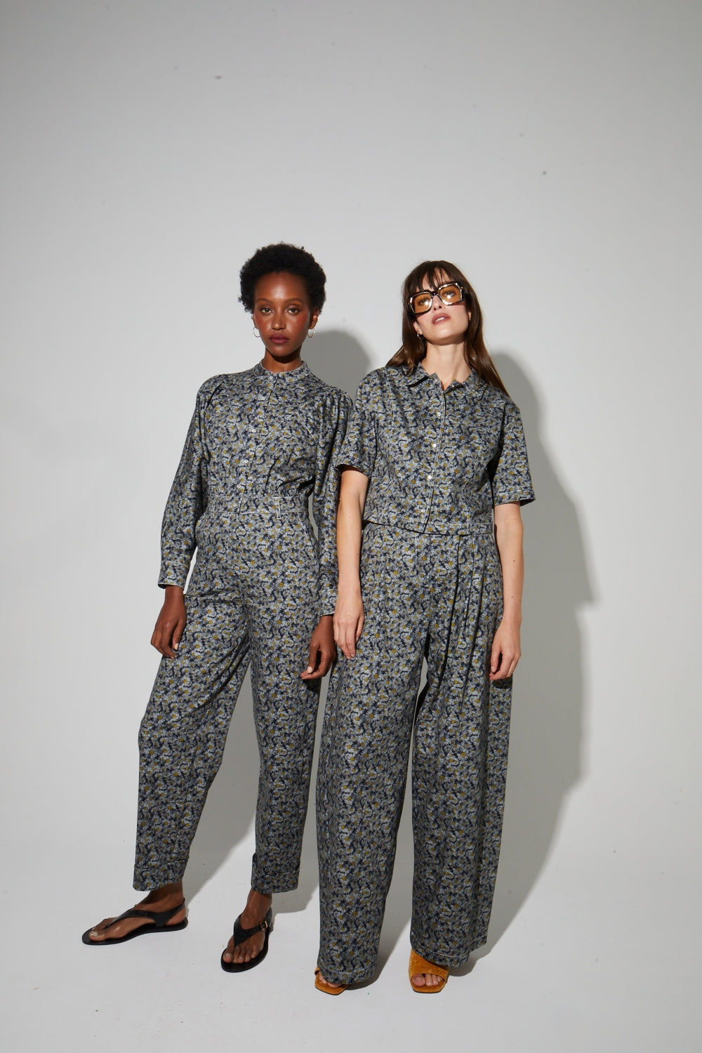Jumpsuit Tao Print Flower Denim