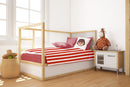 Playmobil Striped Children's Bedding Set - Red