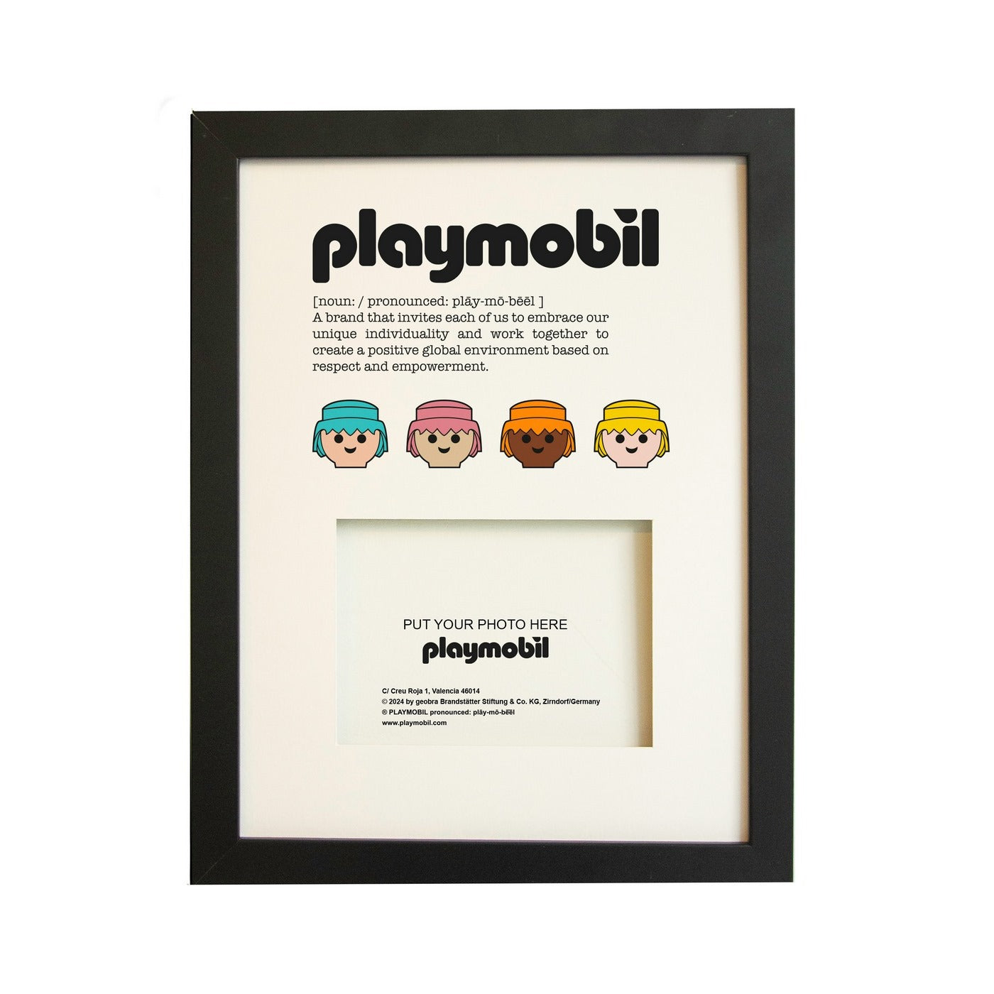 Photo Frame - Playmobil - Multicolour