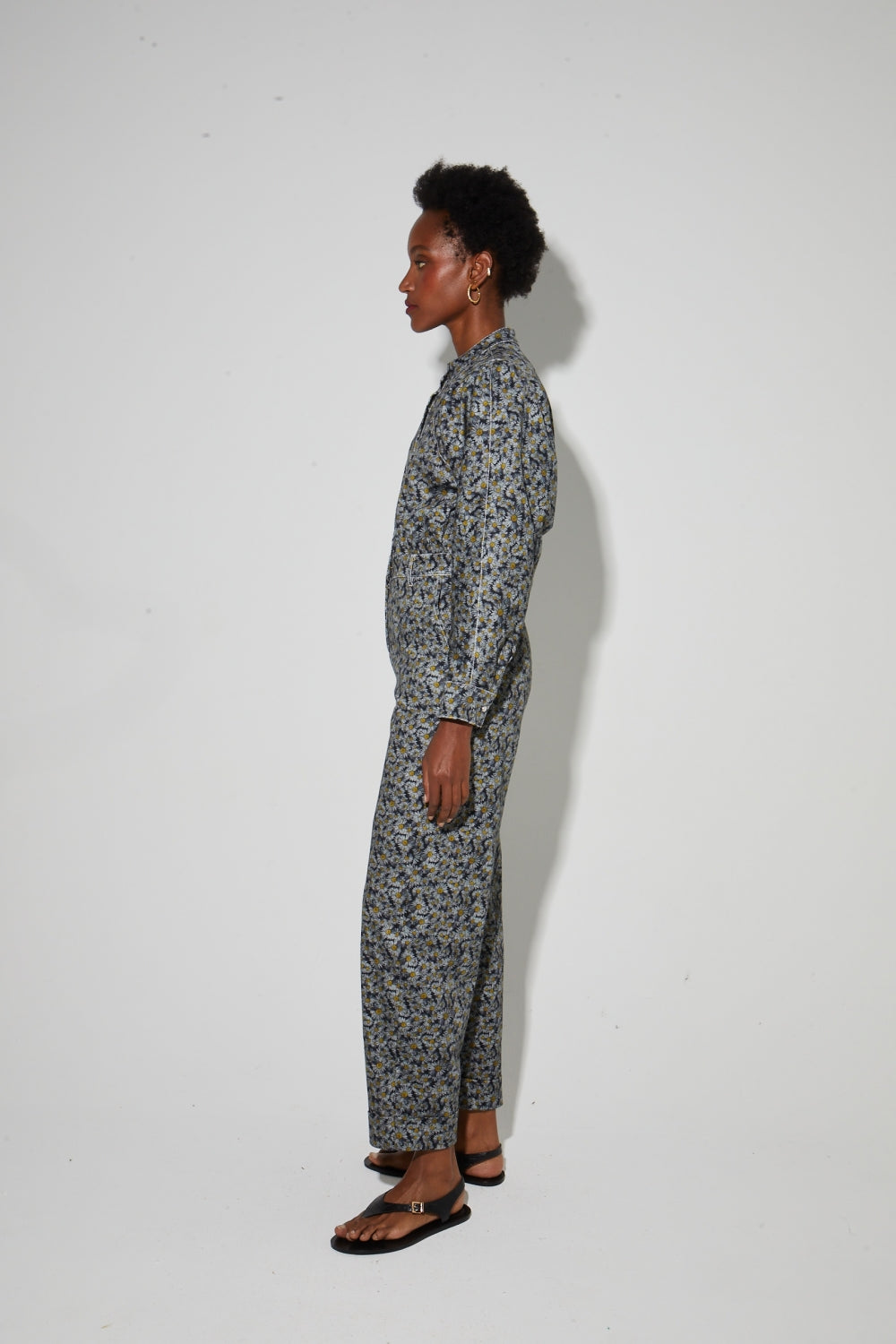 Jumpsuit Tao Print Flower Denim