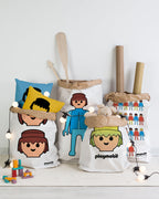 Set De 2 Sacs De Rangement Playmobil Boy - Multicolore