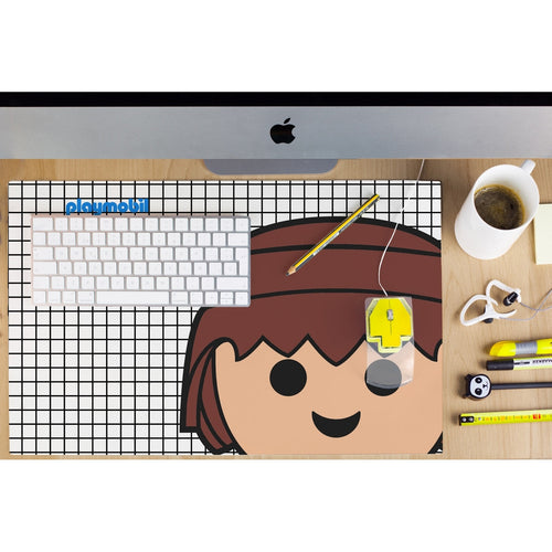 Playmobil Tapete de Escritorio para Cuaderno Niño - Multicolor