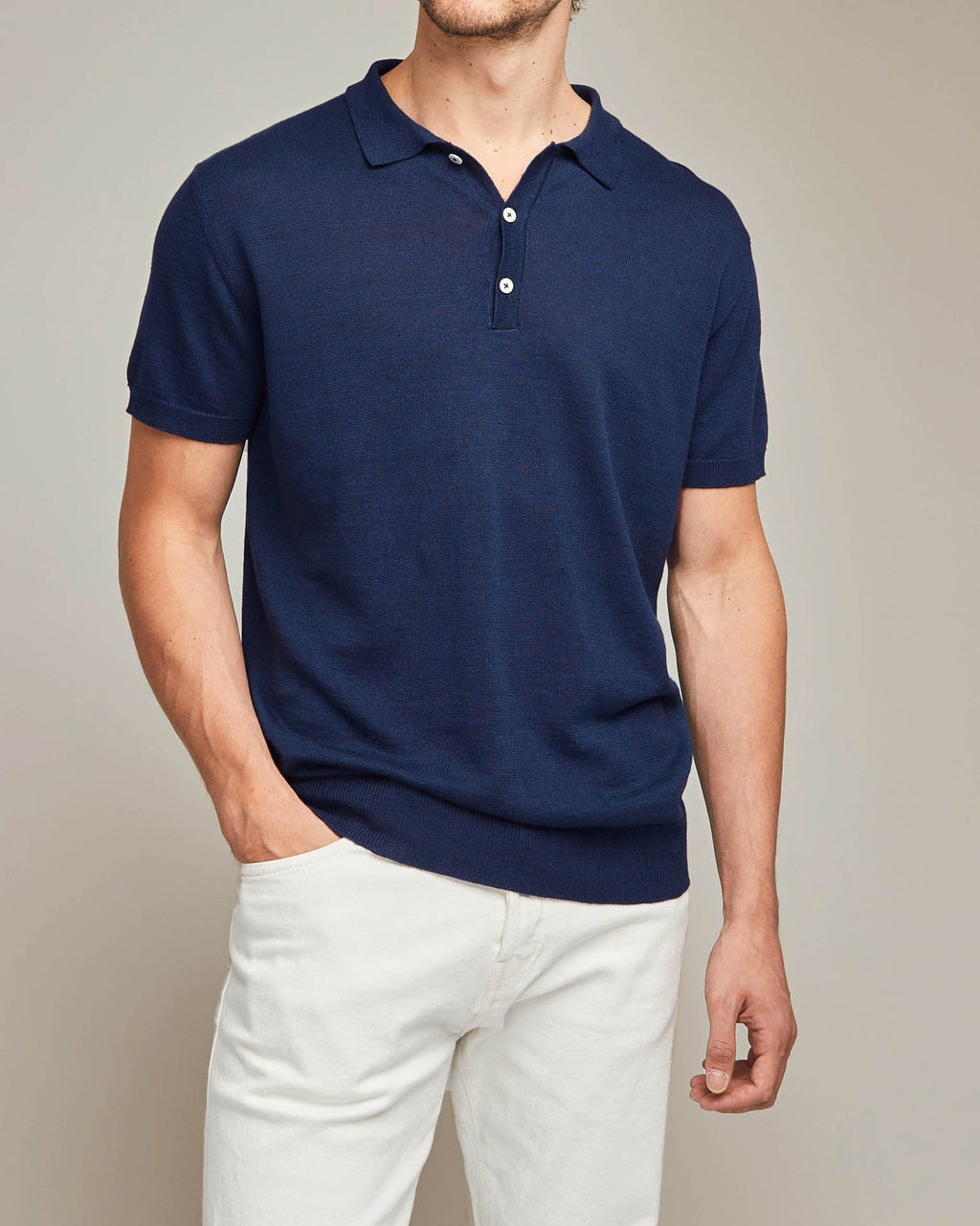 Polo Olbia - Bleu Marine
