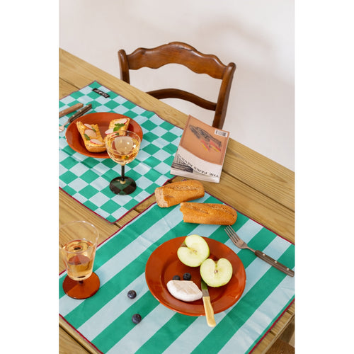 Lot De 2 Sets De Table Marshall - Vert