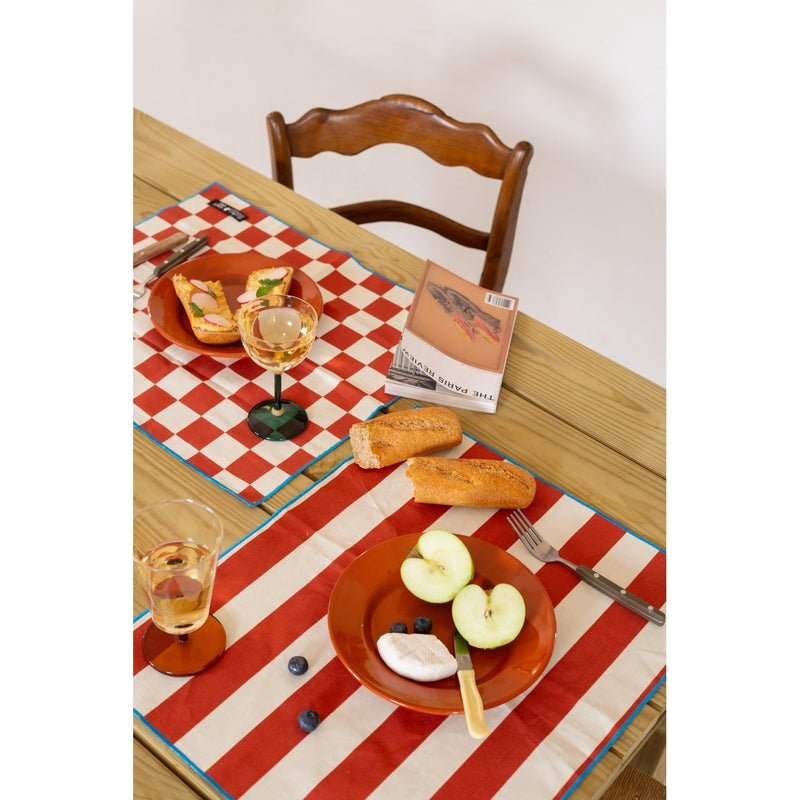 Set De 2 Sets De Table Marshall - Rouge