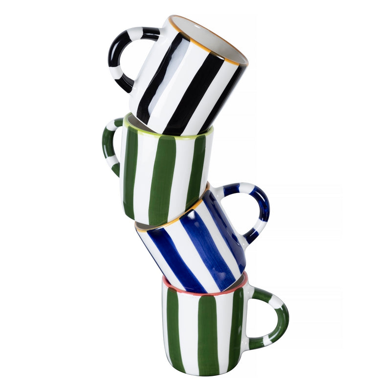 Tasse Minerva - Bleu/Blanc