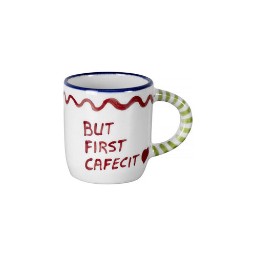 Tasse Minerve But First Cafecito - Multicolore